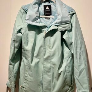 Light Blue Hooded Jacket